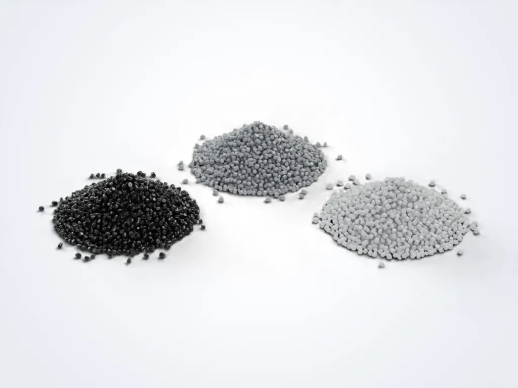 گرانول روکش PVC در چند رنگ مختلف